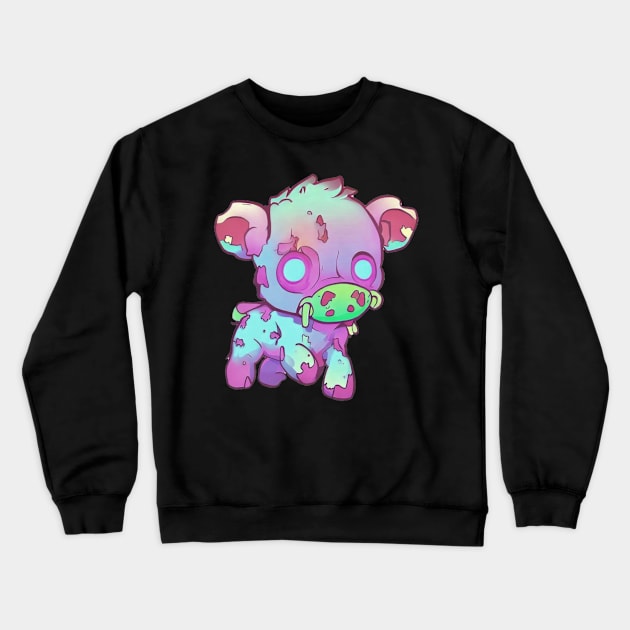 Zombie Cows - Merv Crewneck Sweatshirt by CAutumnTrapp